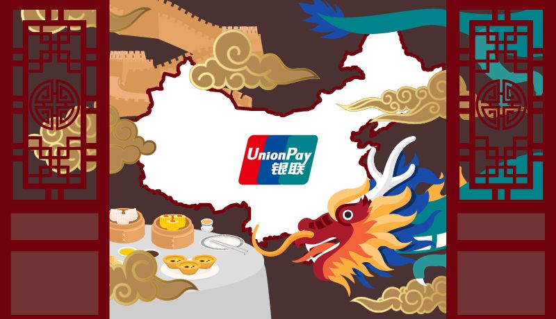 中国旅行を快適にする銀聯カードの画像